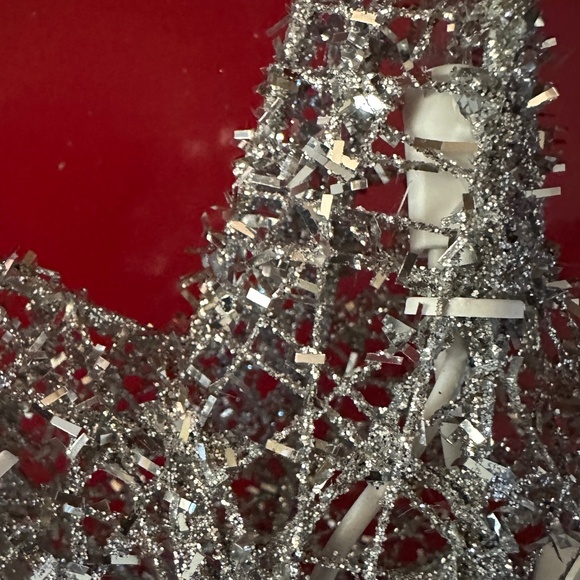 NWT Holiday Time Silver Star Light-Up Tree Topper - Picture 5 of 14